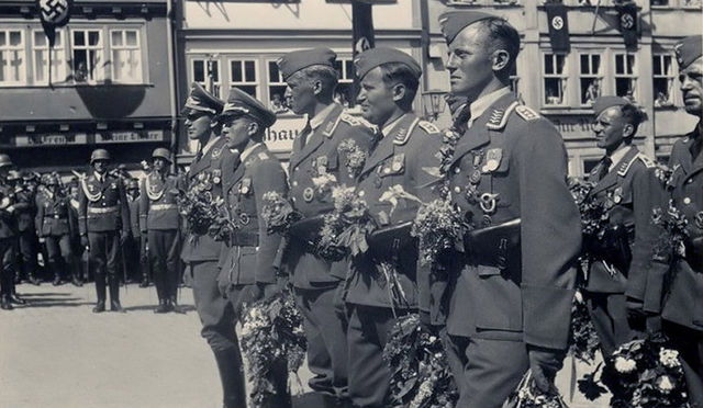 Fotos del desfile de la Legión cóndor en Berlín junio 1939