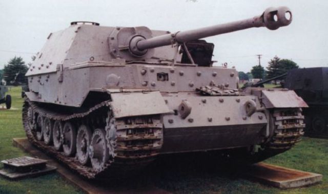 Uno de los dos únicos Ferdinand existentes. Este modelo se encuentra en el US Army Ordnance Museum de Maryland