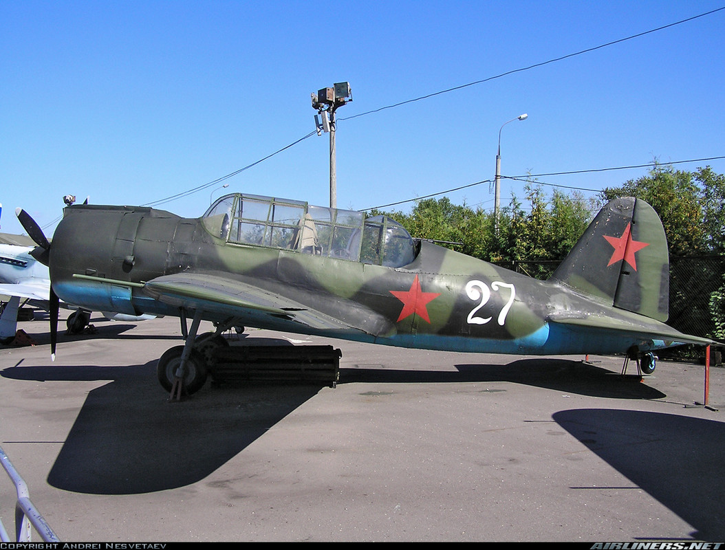 Sukhoi Su-2 38 conservado en el Russian Federation Air Force Museum en Monino, Russia