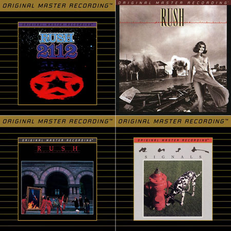 Rush - 4 Albums {MFSL UltraDisc II, Remastered}