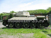 Советский средний танк Т-34, музей Polskiej Techniki Wojskowej - Fort IX Czerniakowski, Warszawa, Polska  34_Fort_IX_003