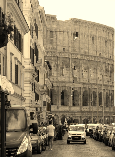 Roma una vez más (Roma II) - Blogs de Italia - Llegada, traslado hasta el hotel y un larguísimo paseo (17)