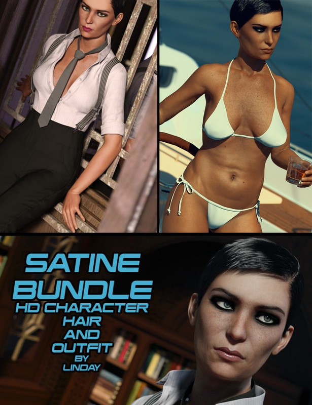 Satine Bundle for Genesis 3 Female(s)