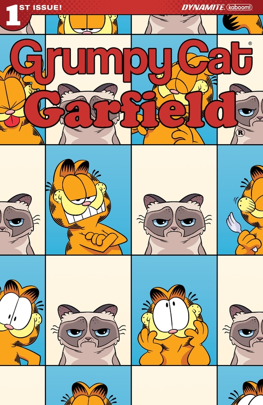 Grumpy Cat - Garfield #1-3 (2017) Complete