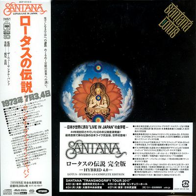 Santana - Lotus (1974) [2017, Japanese Complete Edition, 3xDiscs, Hi-Res SACD Rip]