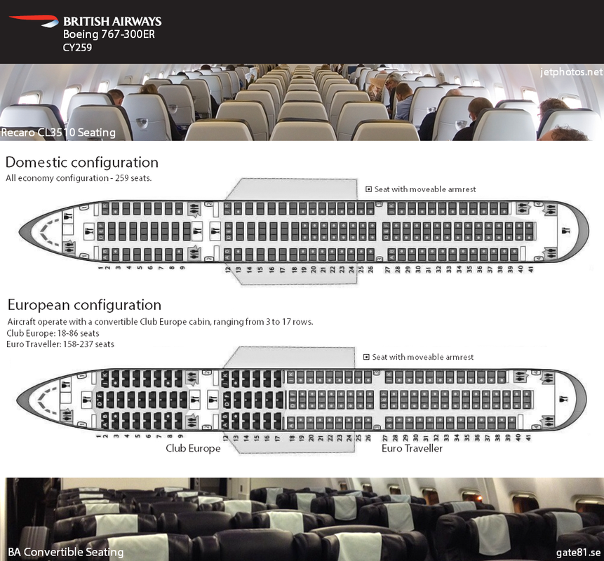 Seating Guide Boeing 767 Shorthaul Page 5 Flyertalk Forums