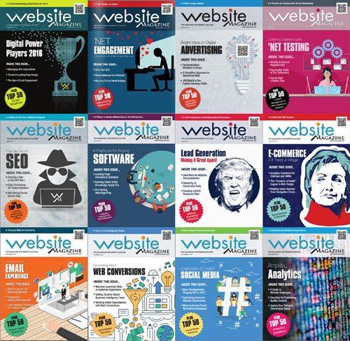 Website Magazine – 2016 Full Year Issues Collection