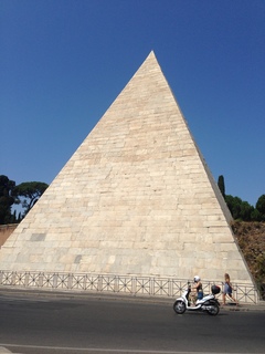 Pirámide y Orden de Malta. Panorámica de la ciudad y regreso a casa - Roma una vez más (Roma II) (5)